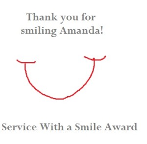 Service with a Smile Award