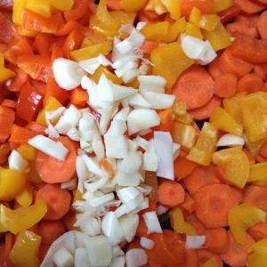 Carrots Yellow Peppers Garlic I Love Cowichan Vegetable Recipe Page Image