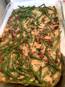 I Love Cowichan Green Bean Pie for the Community Gathering Potluck