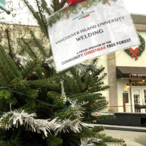 Cowichan Valley Christmas Tree Forest Sponsors Downtown Duncan BC December 2019